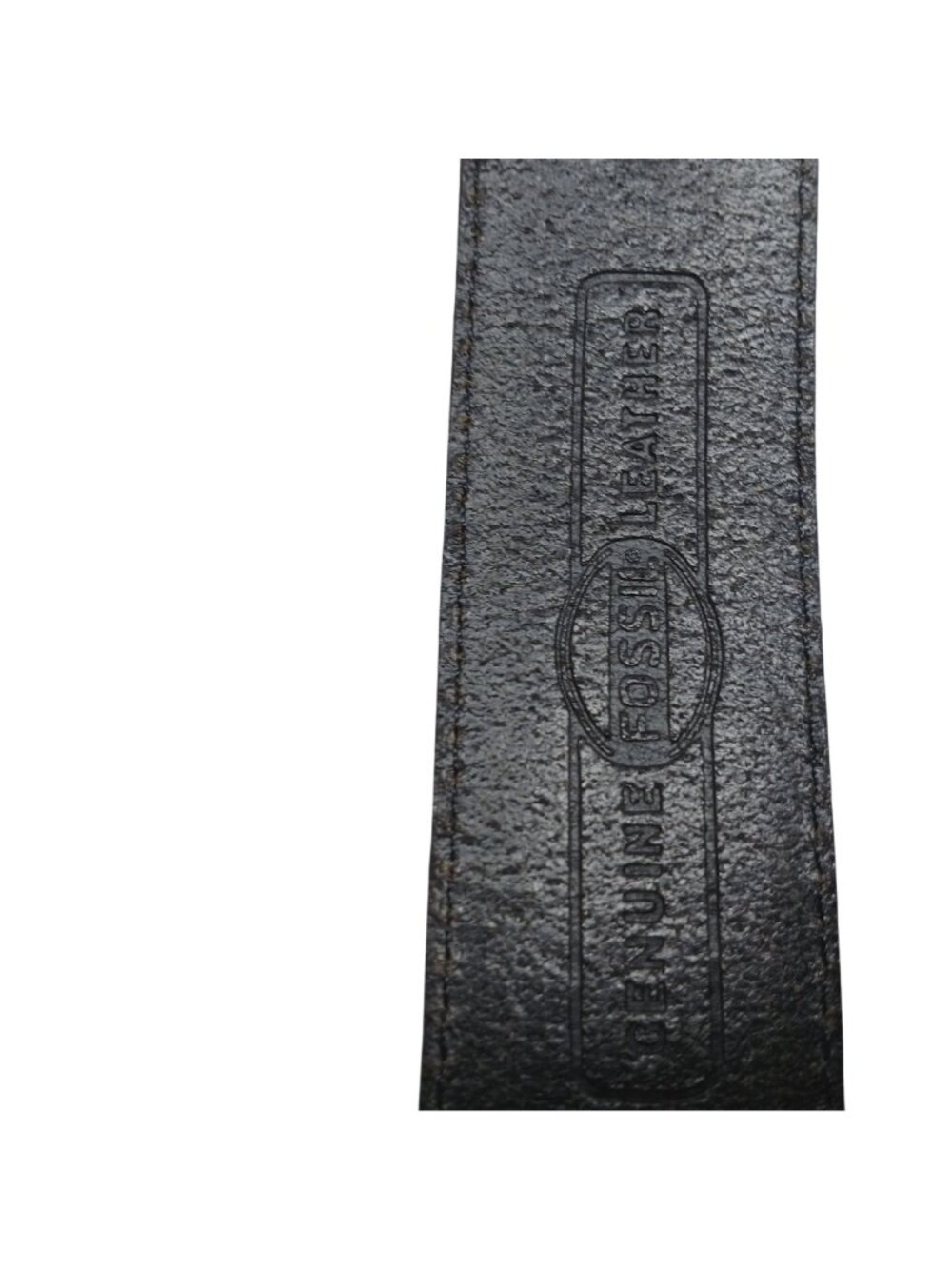Fossil Black Leather Belt Silver-Tone Buckle & Accents Women Small Western #I-1H - Picture 9 of 9